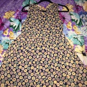 Mini floral dress